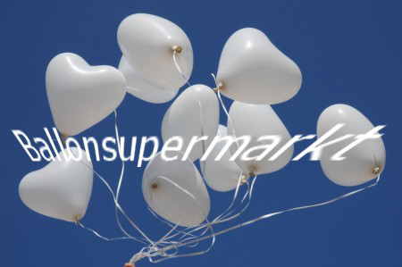 Ballons-Herzballons-steigen